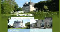Desktop Screenshot of chateau-chabroulie.com
